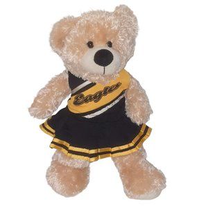 My Town Heroes Cheerleader Bear Eagles Plush Stuffed Toy 15"